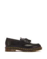 Adrian Yellow Stitch Leather Tassel Loafers