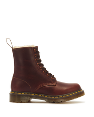 1460 Women's Faux Fur Lined Lace Up Boots