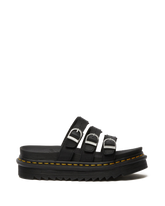 Blaire Leather Slide Sandals