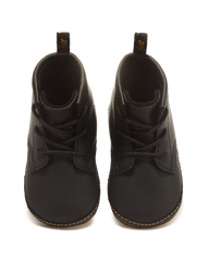 Newborn 1460 Auburn Leather Booties