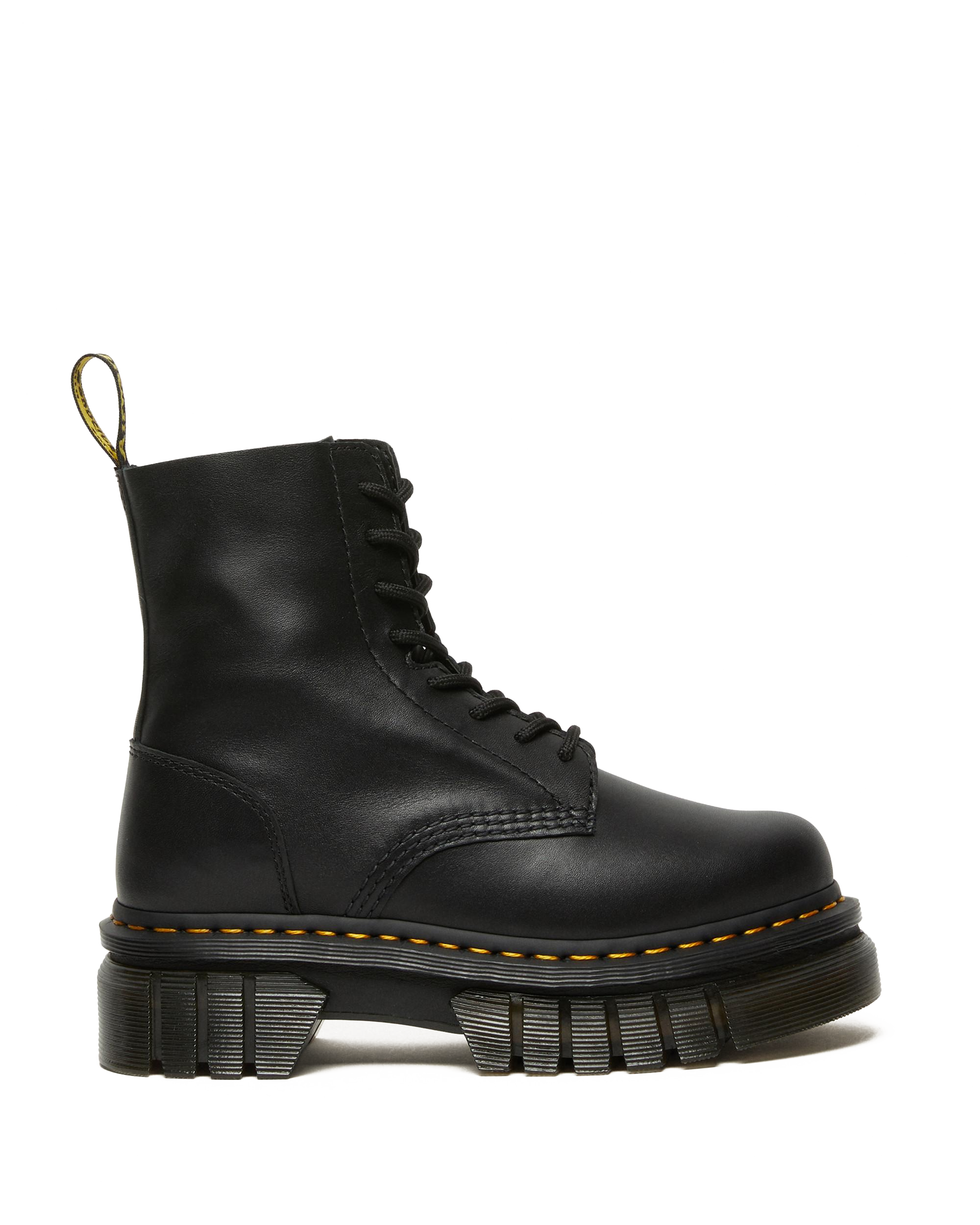 Audrick Nappa Leather Platform Ankle Boots