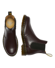 2976 Yellow Stitch Smooth Leather Chelsea Boots