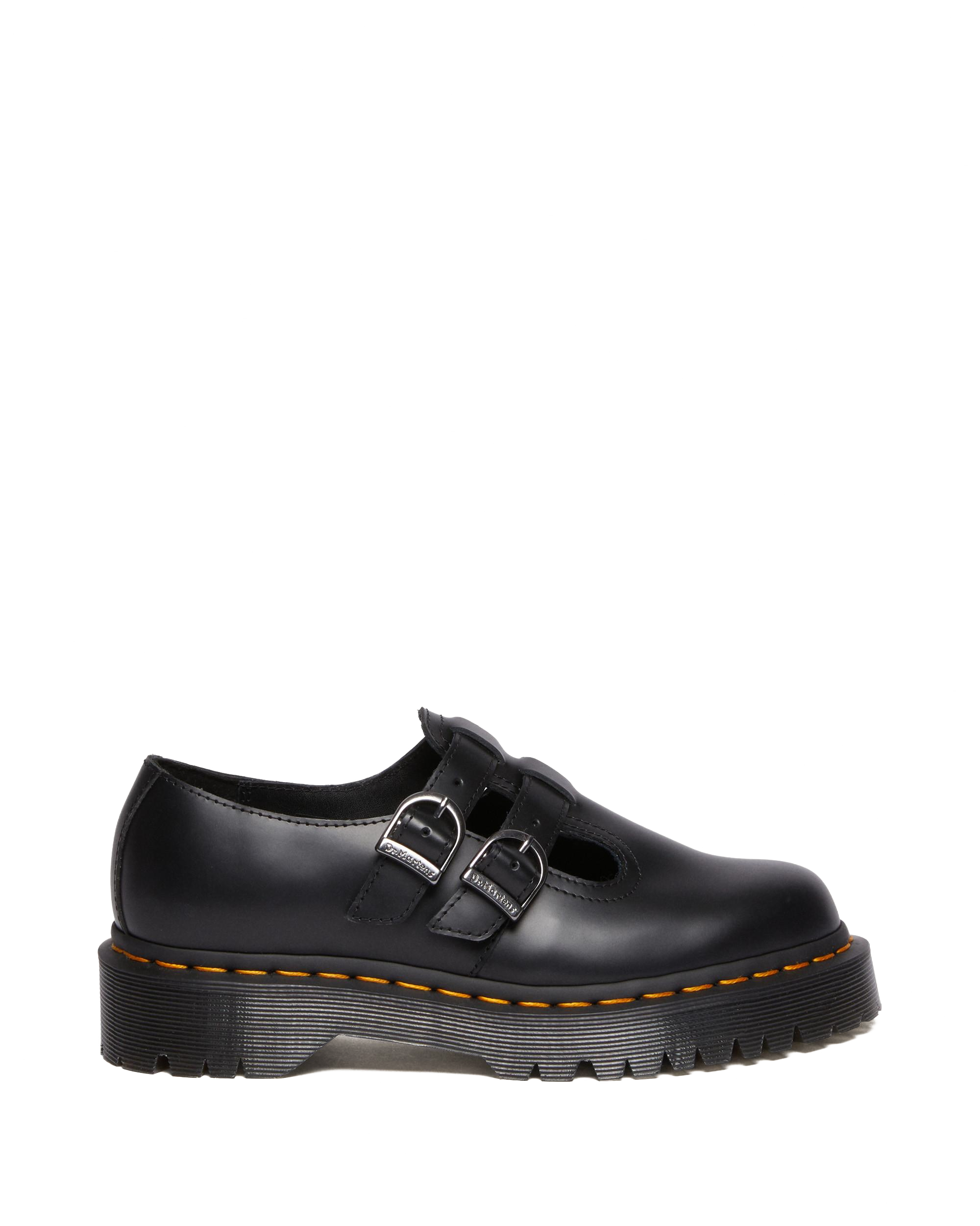 8065 II Bex Smooth Leather Platform Mary Jane Shoes