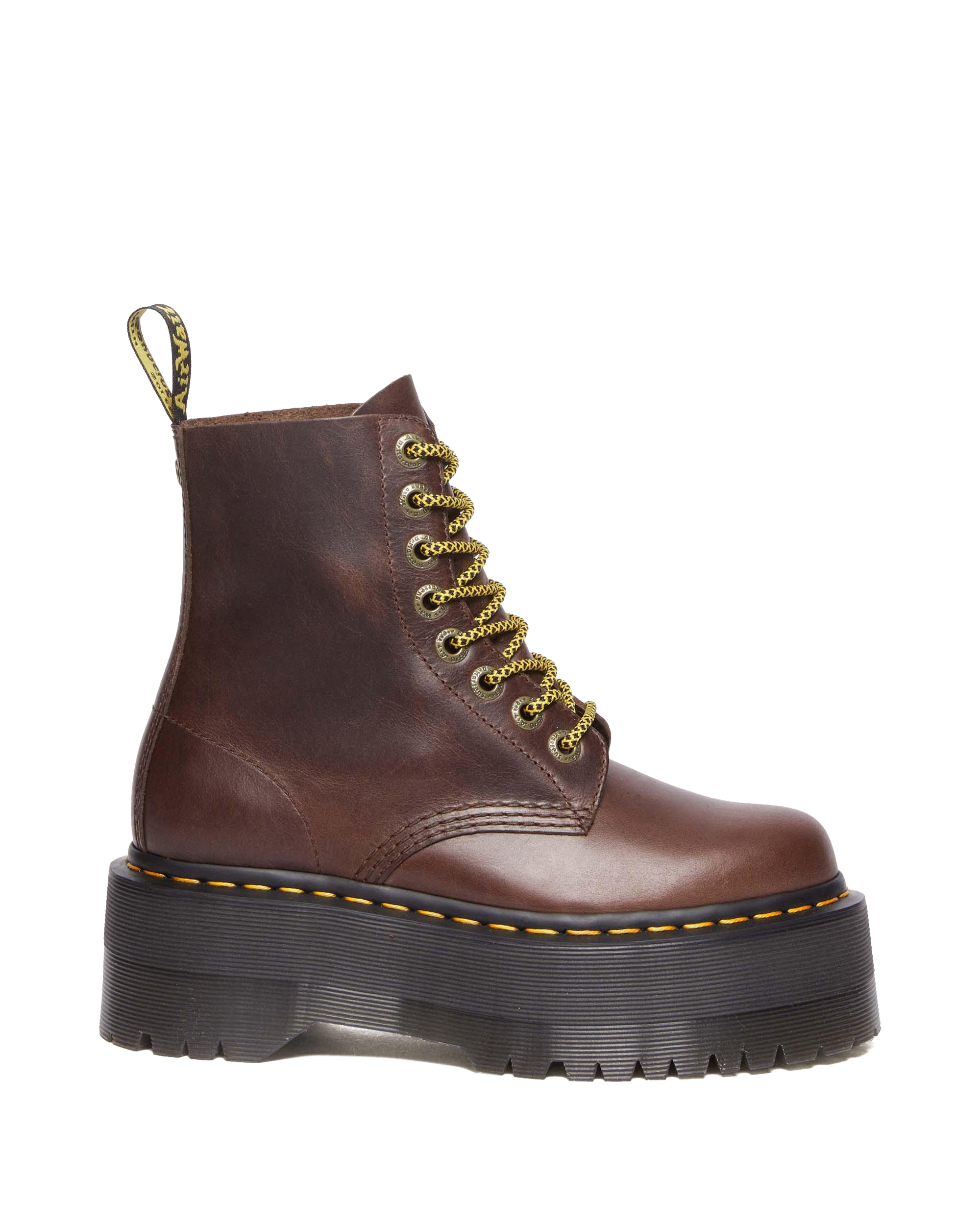 1460 Pascal Max Pull Up Leather Platform Boots