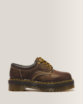 8053 Arc Crazy Horse Leather Platform Casual Shoes