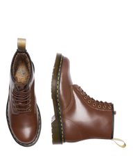 Vegan 1460 Faux Fur Lined Lace Up Boots