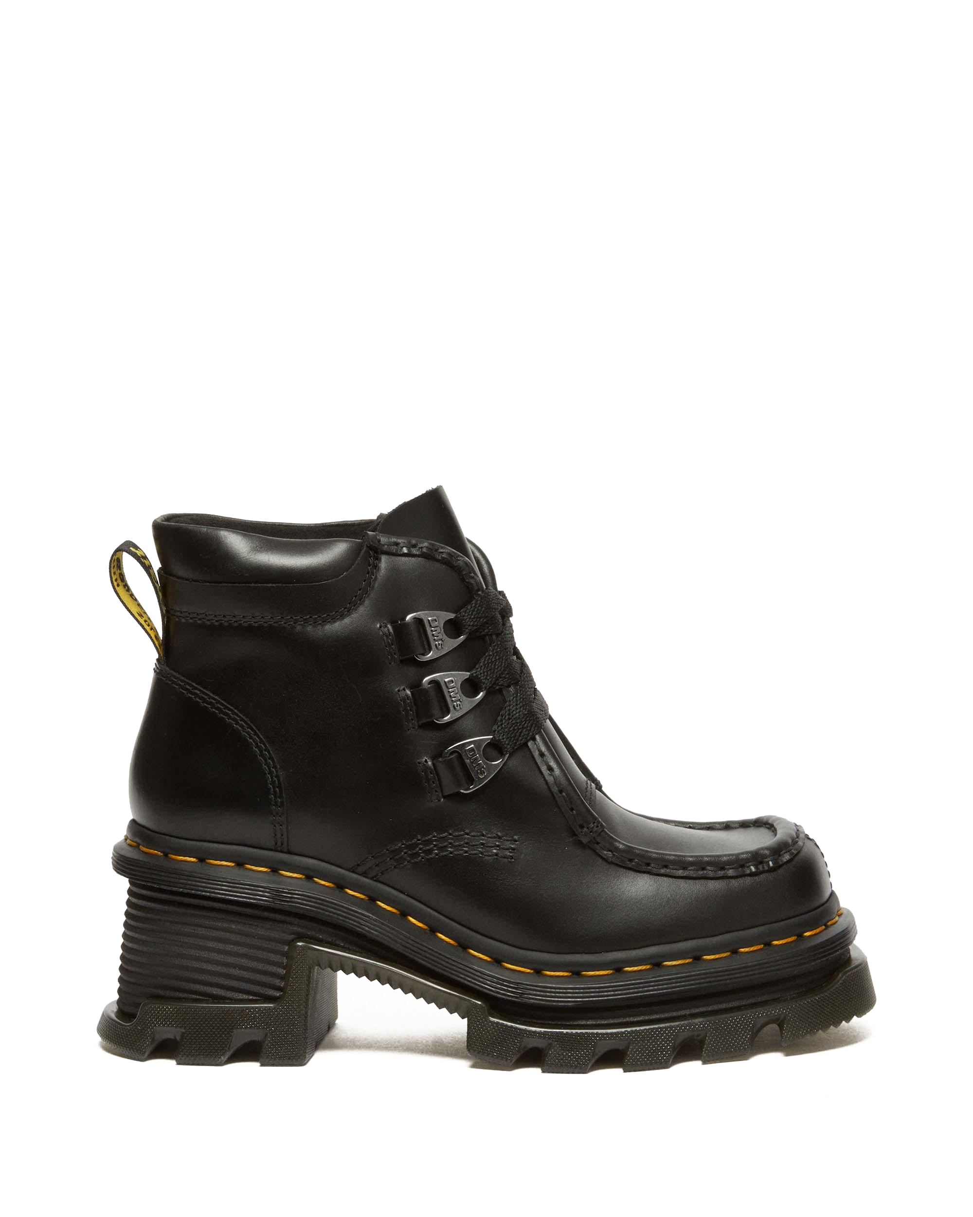 Corran 3-Eye Atlas Leather Heeled Boots