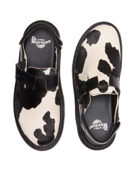 Jorge II Hair-on Animal Print Slingback Mules