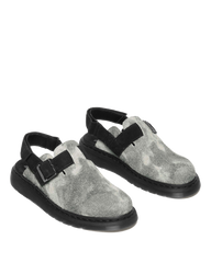 Jorge II Hairy Suede Slingback Mule