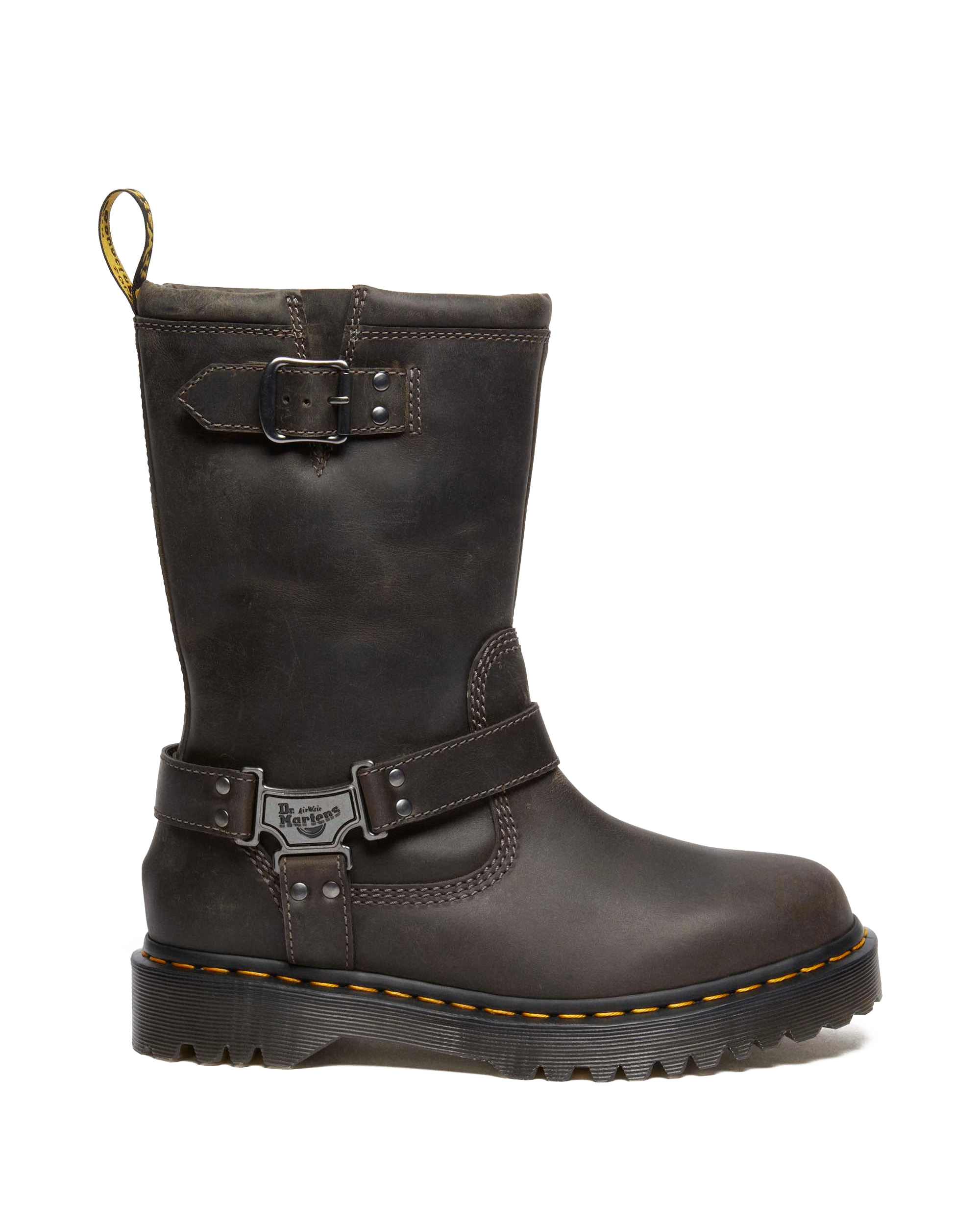 Anistone Hi Leather Biker Boots