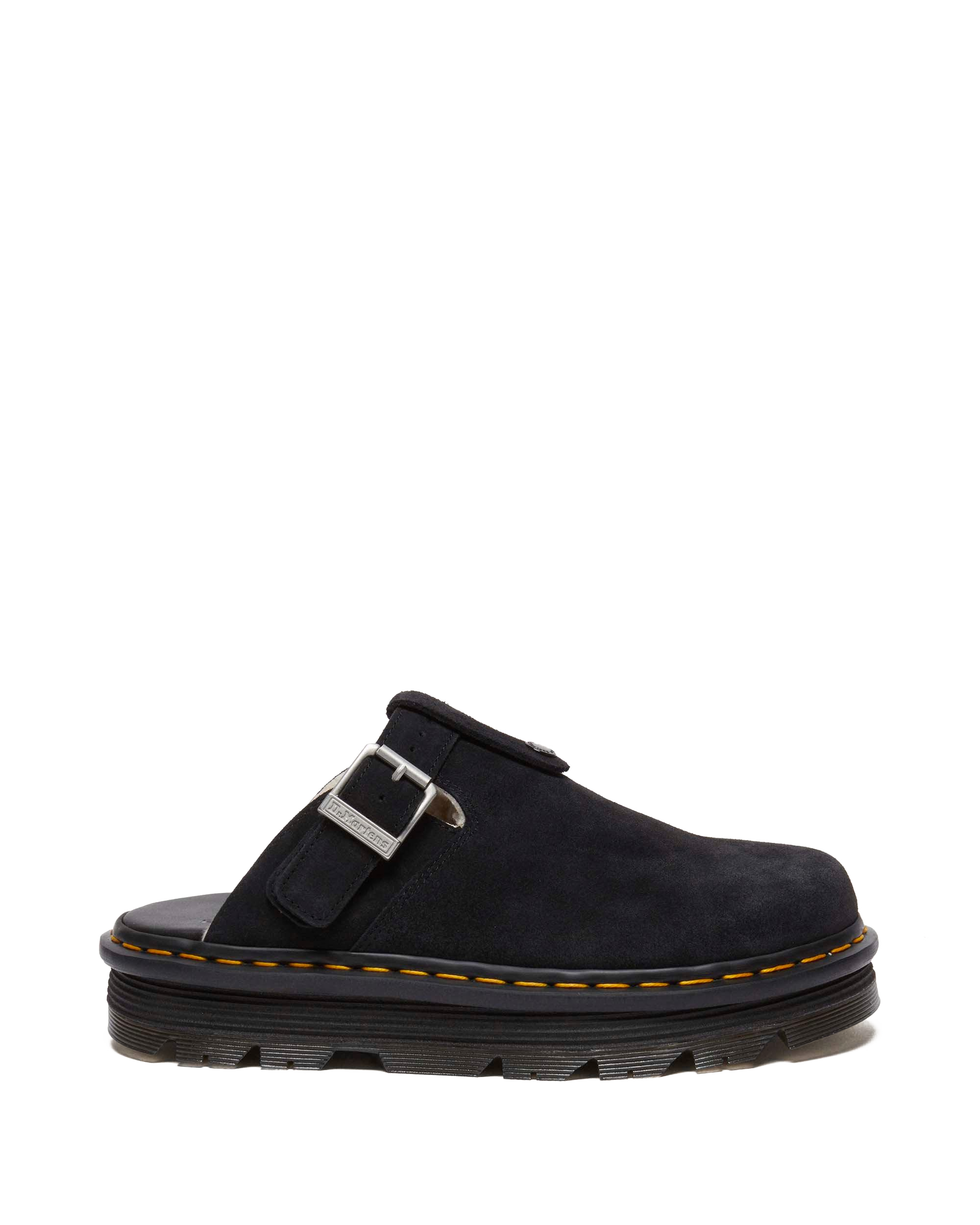 Zebzag Suede Slingback Platform Mule