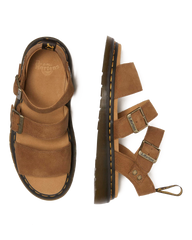 Gryphon Tumbled Nubuck sandals