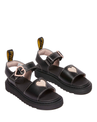 Junior Marlow Hearts leather Sandals