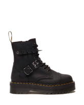Jadon Spike leather platform boots
