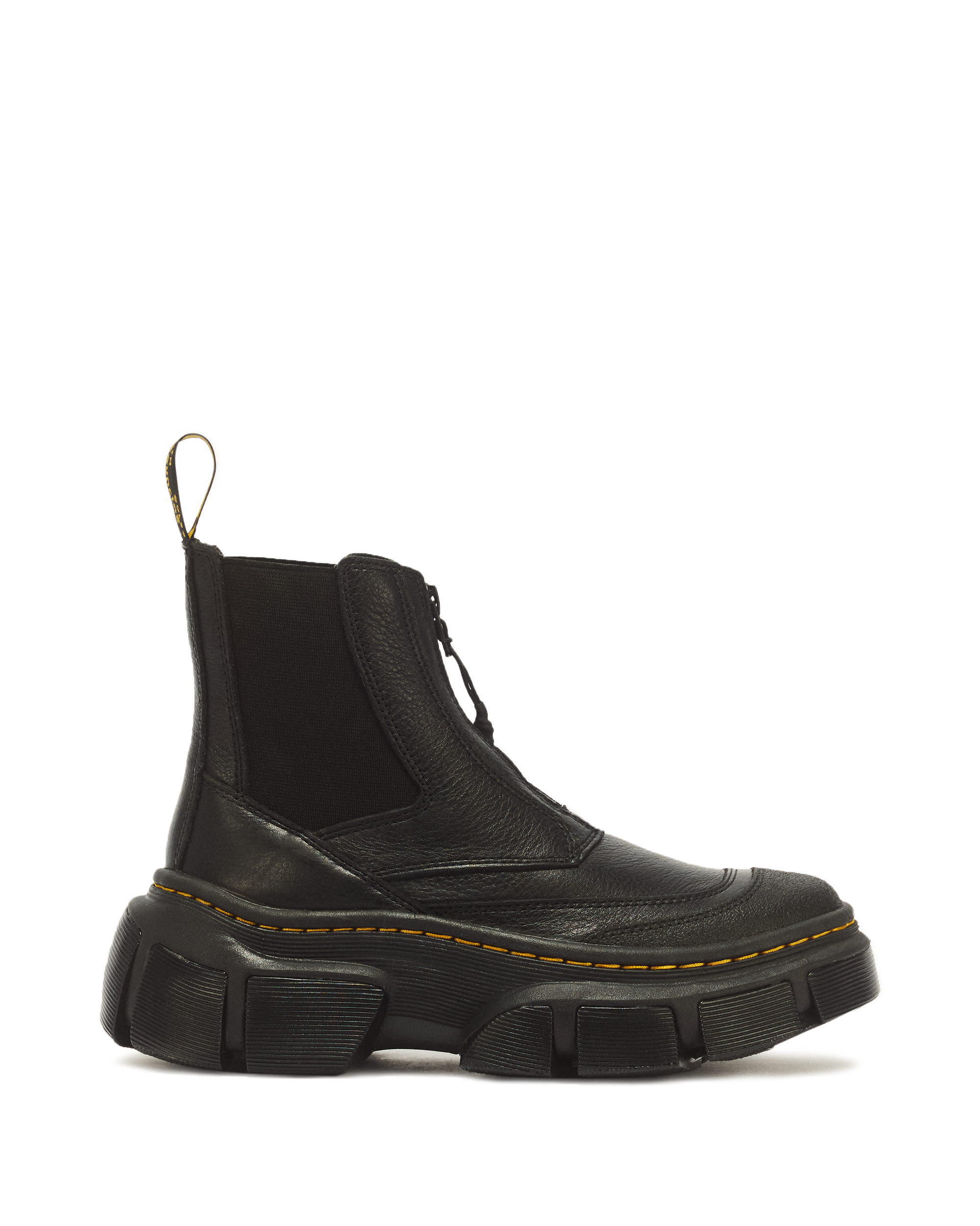 DMXL Zip Chelsea leather boots