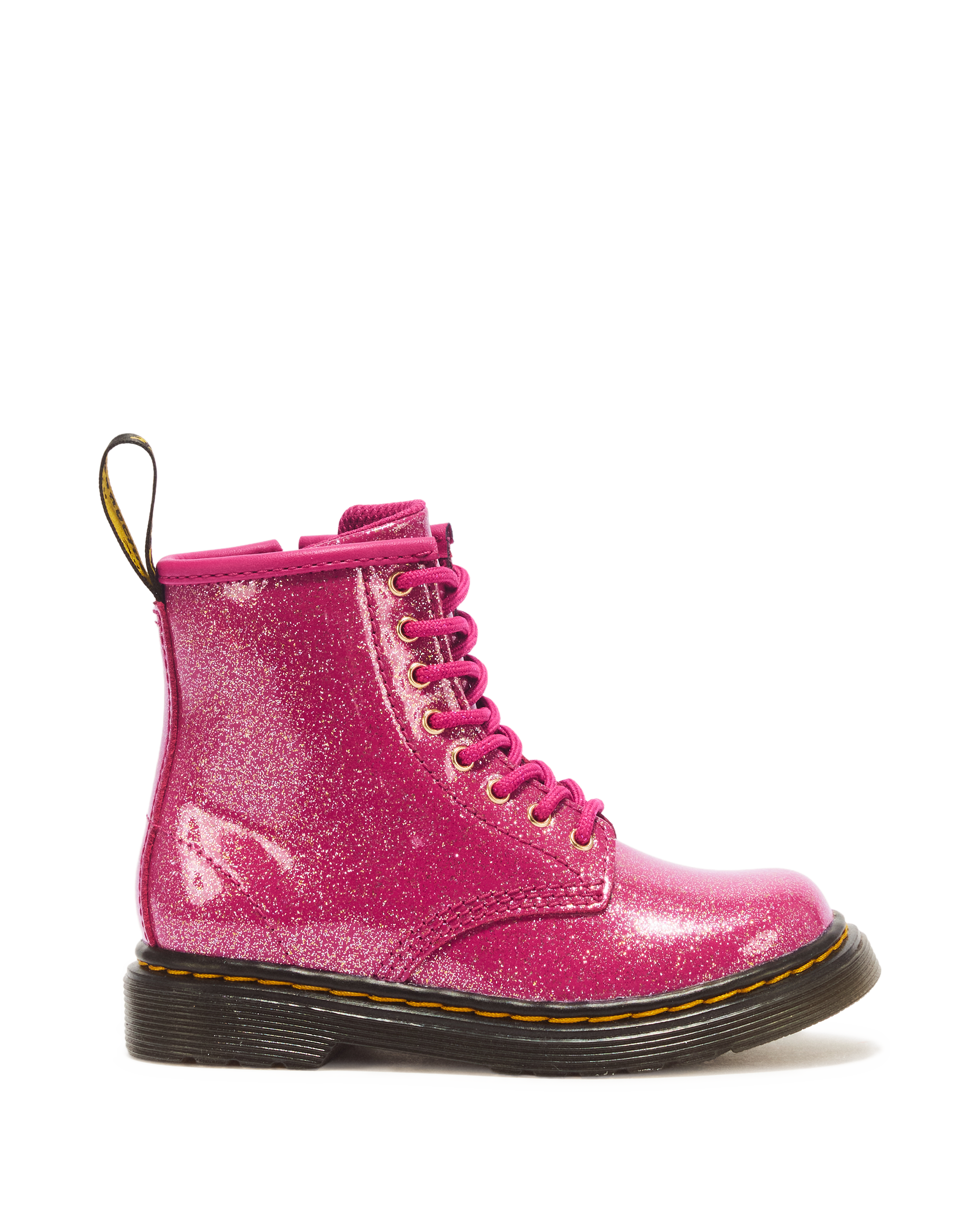 TODDLER 1460 GLITTER PATENT LEATHER BOOTS