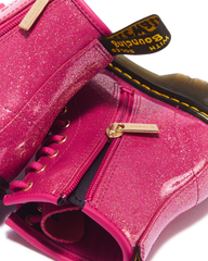 JUNIOR 1460 GLITTER PATENT LEATHER BOOTS