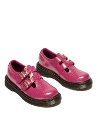 JUNIOR 8065 GLITTER PATENT LEATHER MARY JANE SHOES