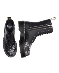 Jadon Hi Solar Flare Reclaimed Leather Platform Boots