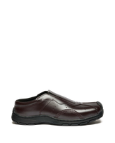 Aurix Satin Finish Leather Mules