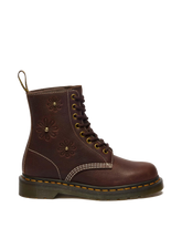 1460 Pascal Flower Grizzly Leather Boots
