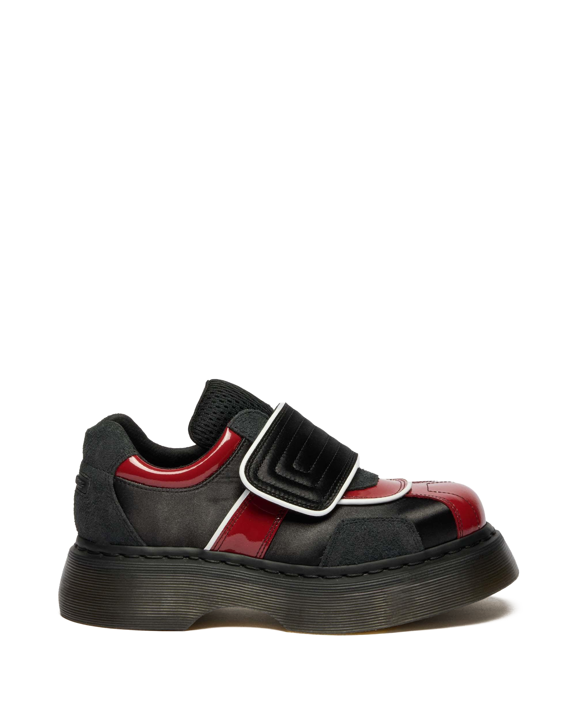 Buzz Strap Mixed Material Shoes