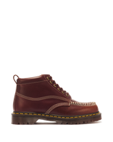 LOWELL CHUKKA MOC TOE LEATHER ANKLE BOOTS