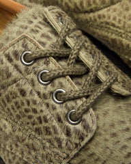 Lowell Hair On Leather Moc Toe Shoes