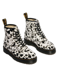 1460 Bex Dalmatian Hair On Leather Boots