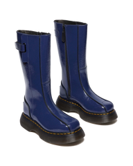Buzz Hi Distressed Patent Boots