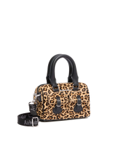 Mini Top Handle Leopard Print Bag