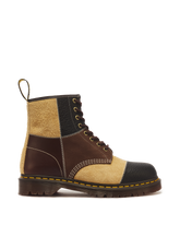 1460 Patchwork 8 Eye Leather & Nubuck Lace Up Boots