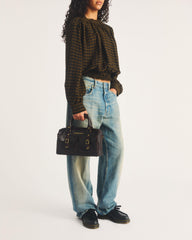 Top Handle Overdrive Leather Bag