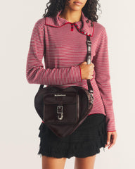 Vegan Heart Shaped Backpack