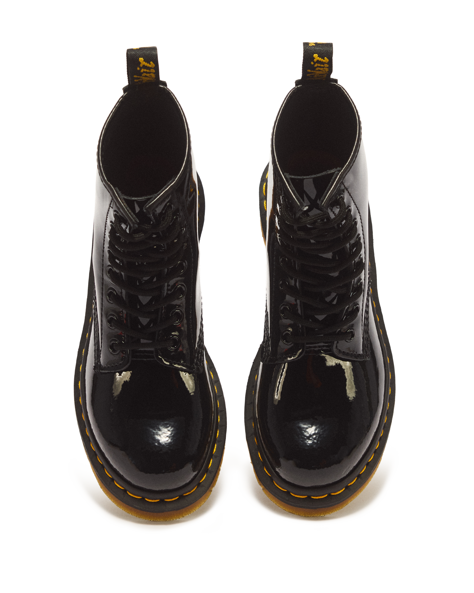 1460 Women's Patent Leather Lace Up Boots