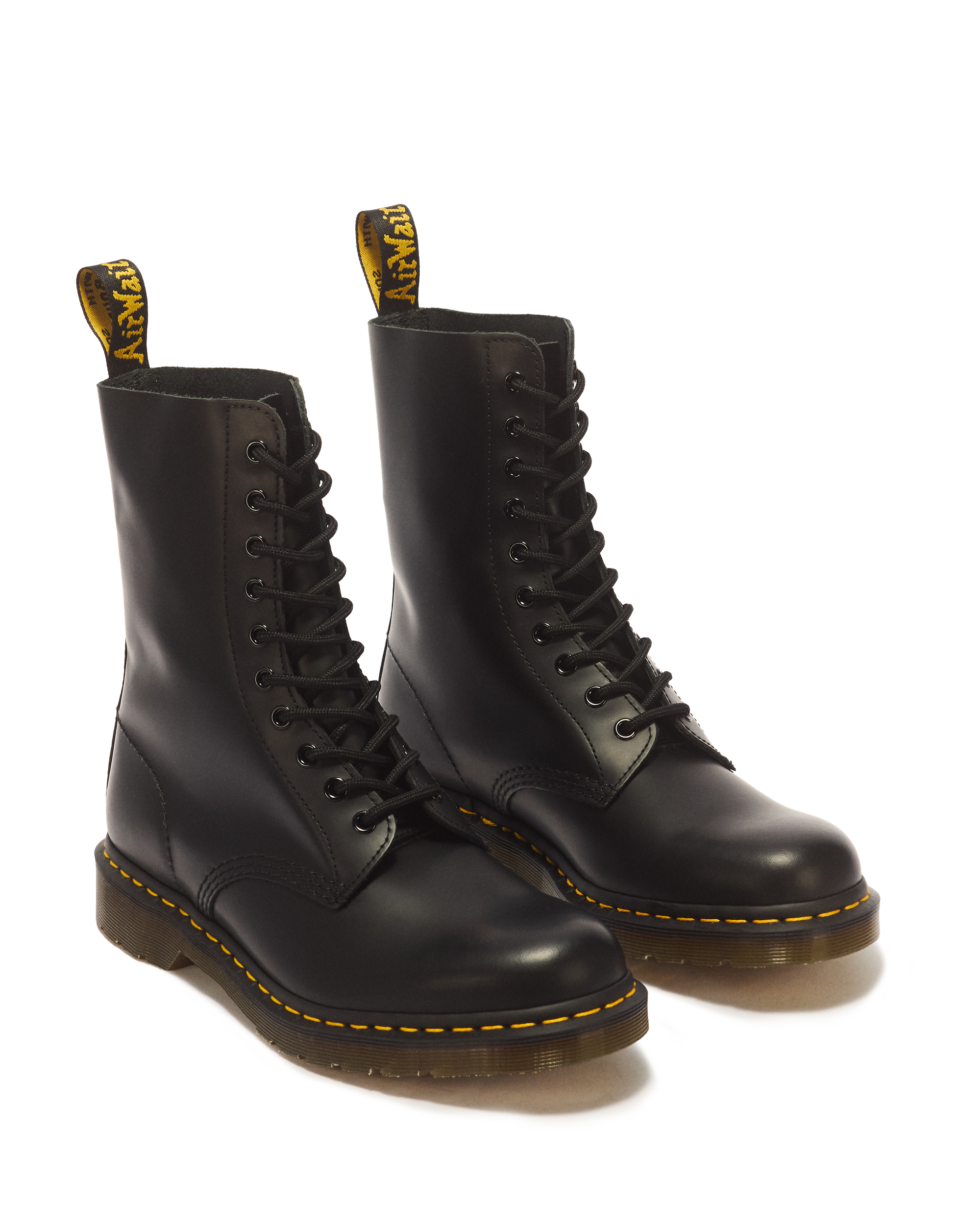 1490 Smooth Leather Mid Calf Boots