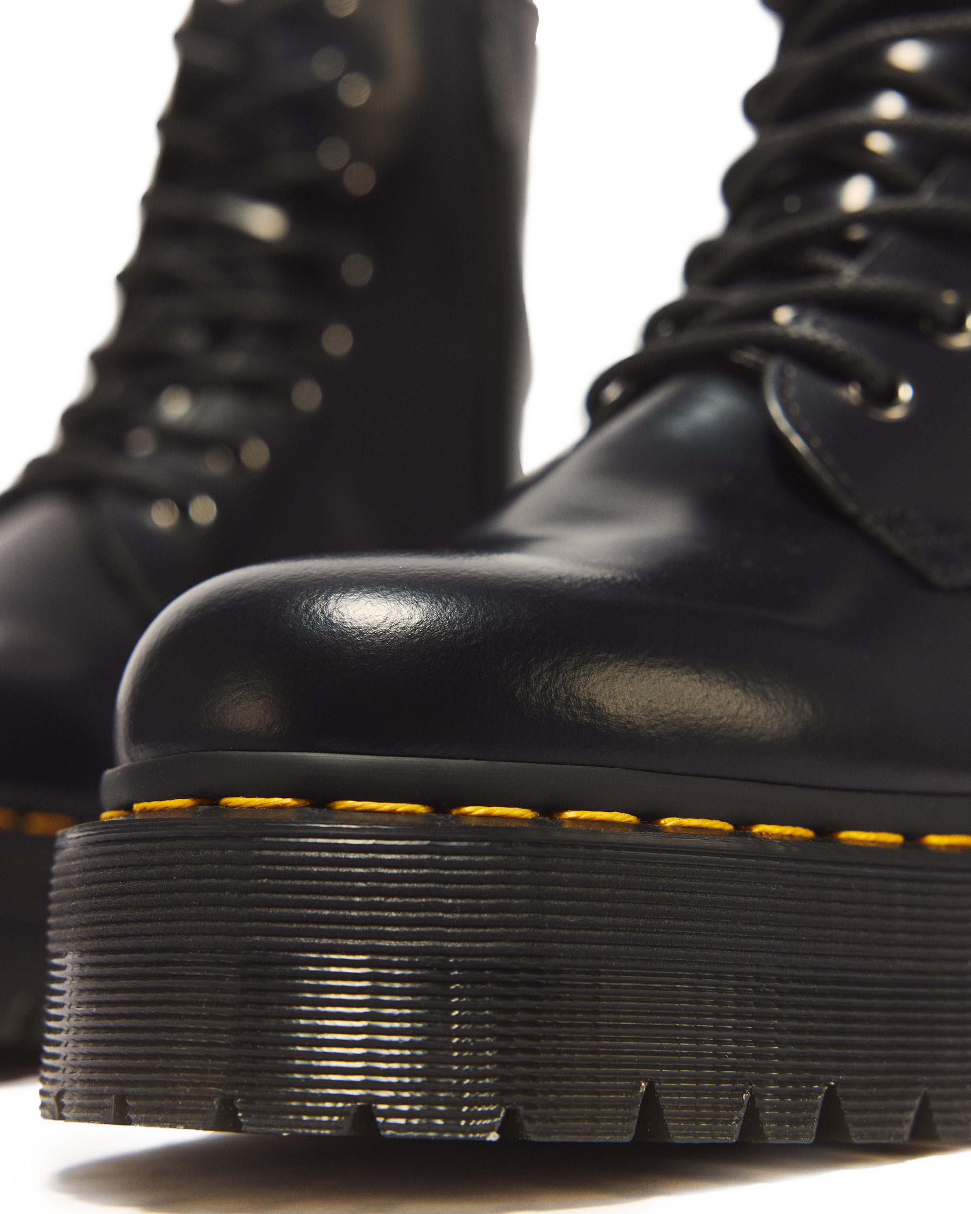 Jadon Boot Smooth Leather Platforms