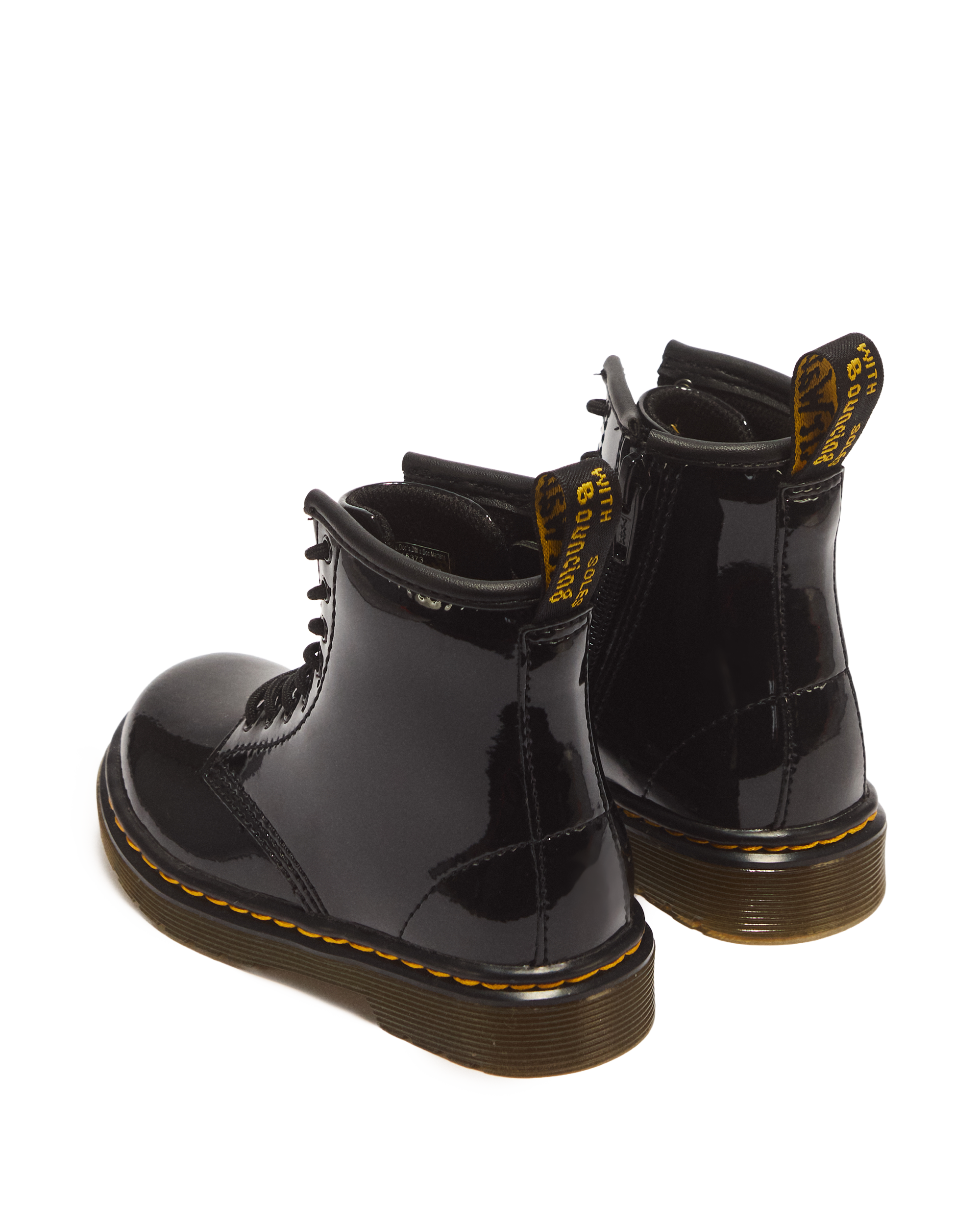 Toddler 1460 Patent Leather Lace Up Boots