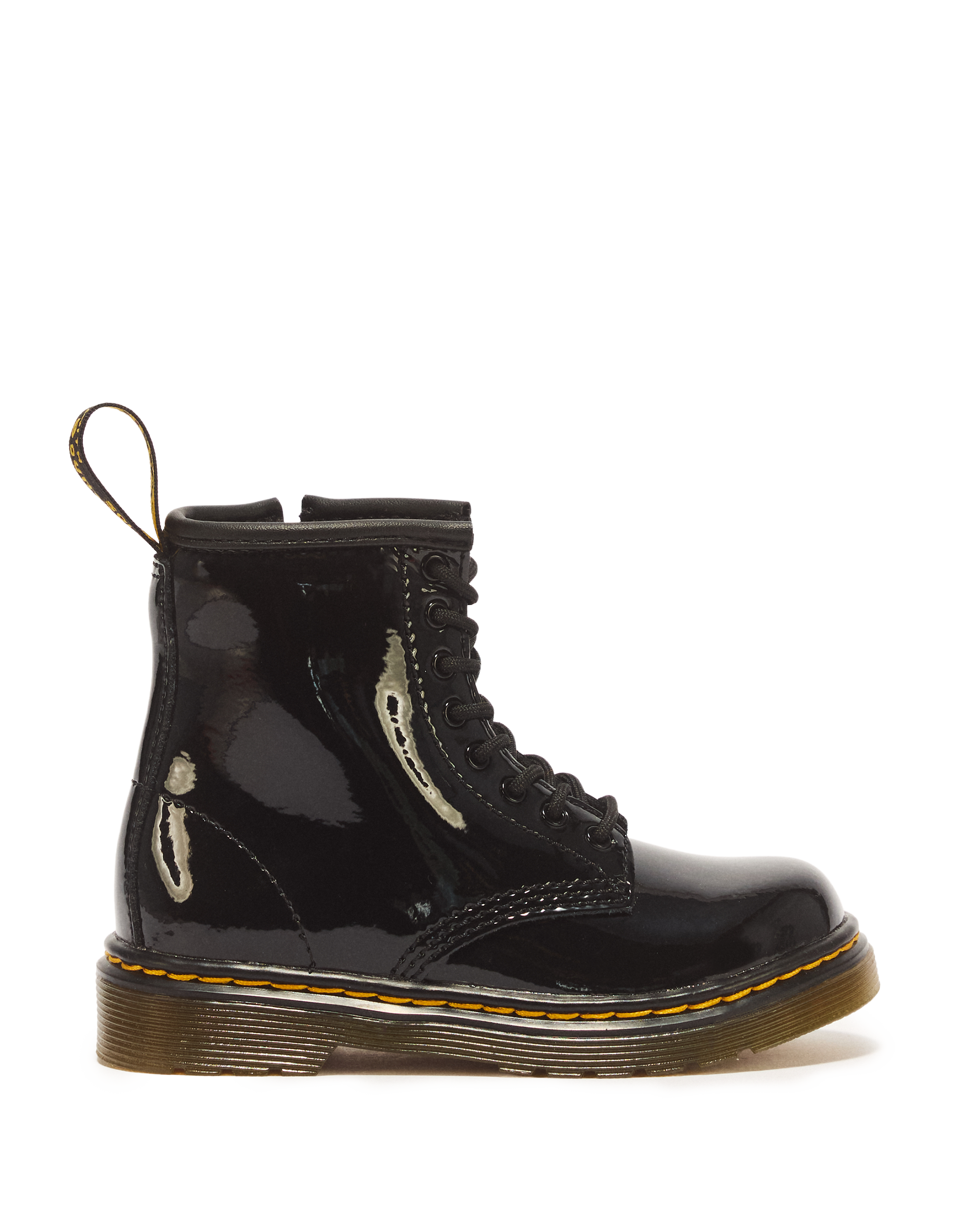 Toddler 1460 Patent Leather Lace Up Boots