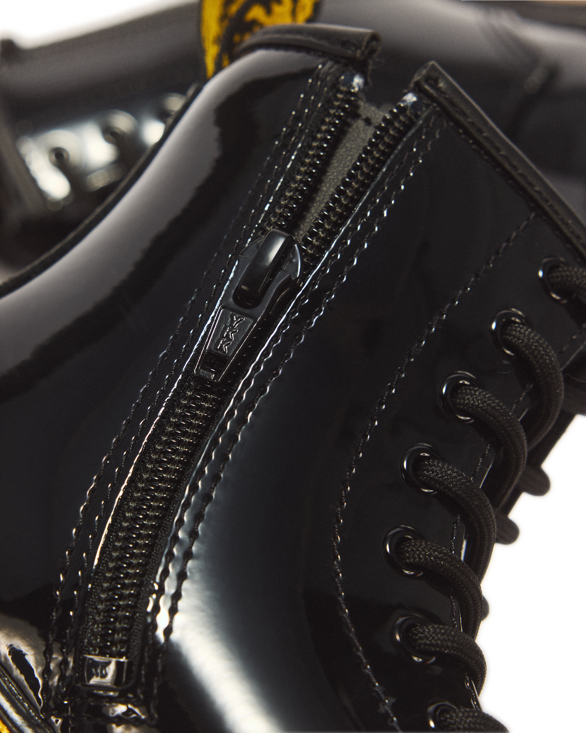 Junior 1460 Patent Leather Lace Up Boots