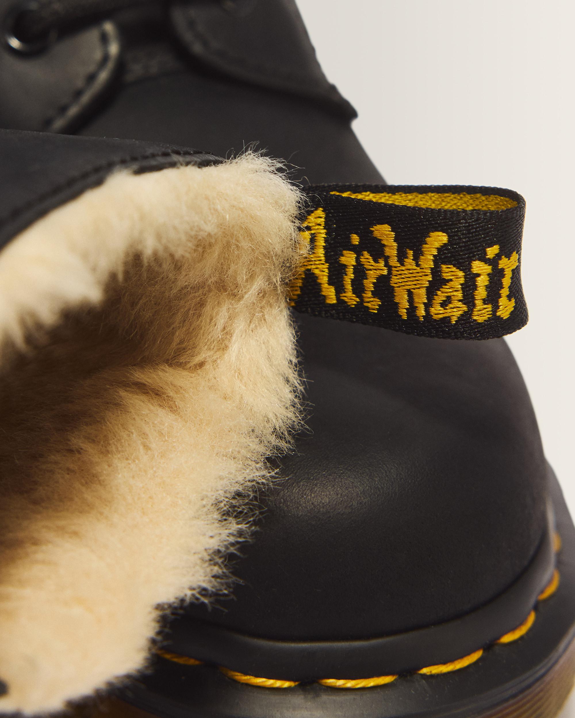 1460 Women's Faux Fur Lined Lace Up Boots