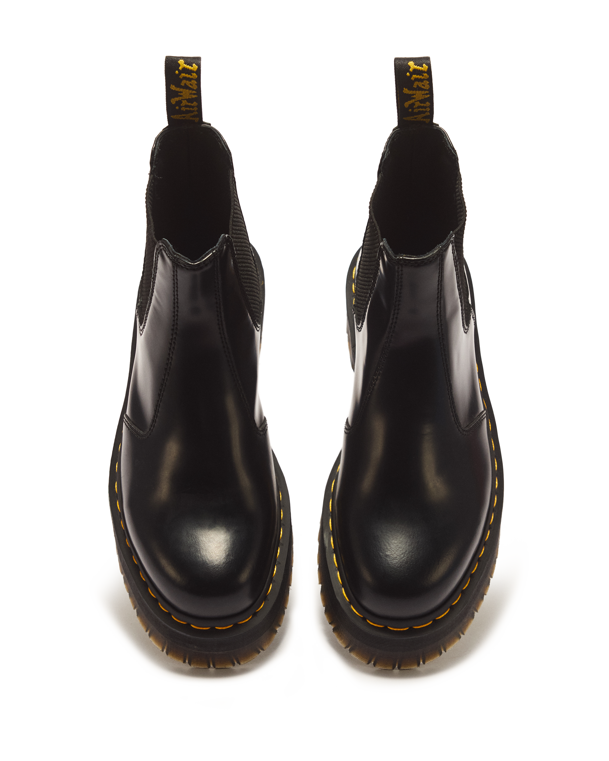 2976 Smooth Leather Platform Chelsea Boots