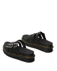 Blaire Leather Slide Sandals