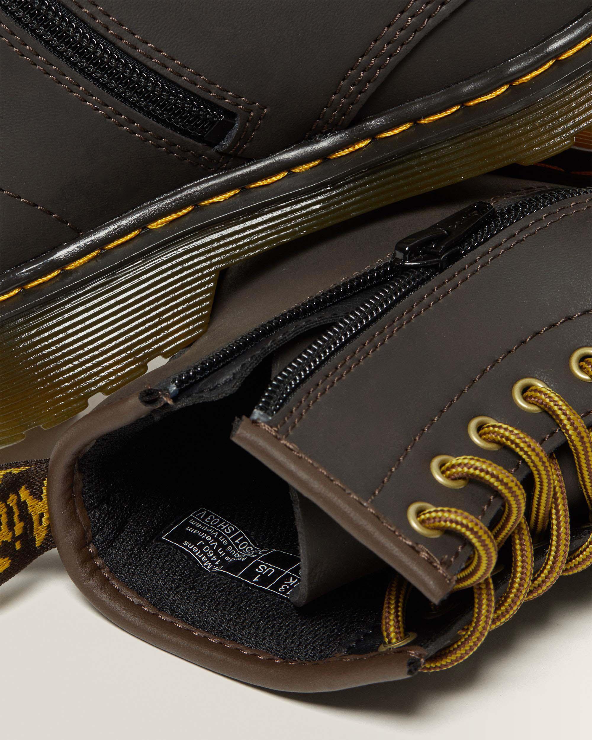 Junior 1460 Wildhorse Leather Lace Up Boots