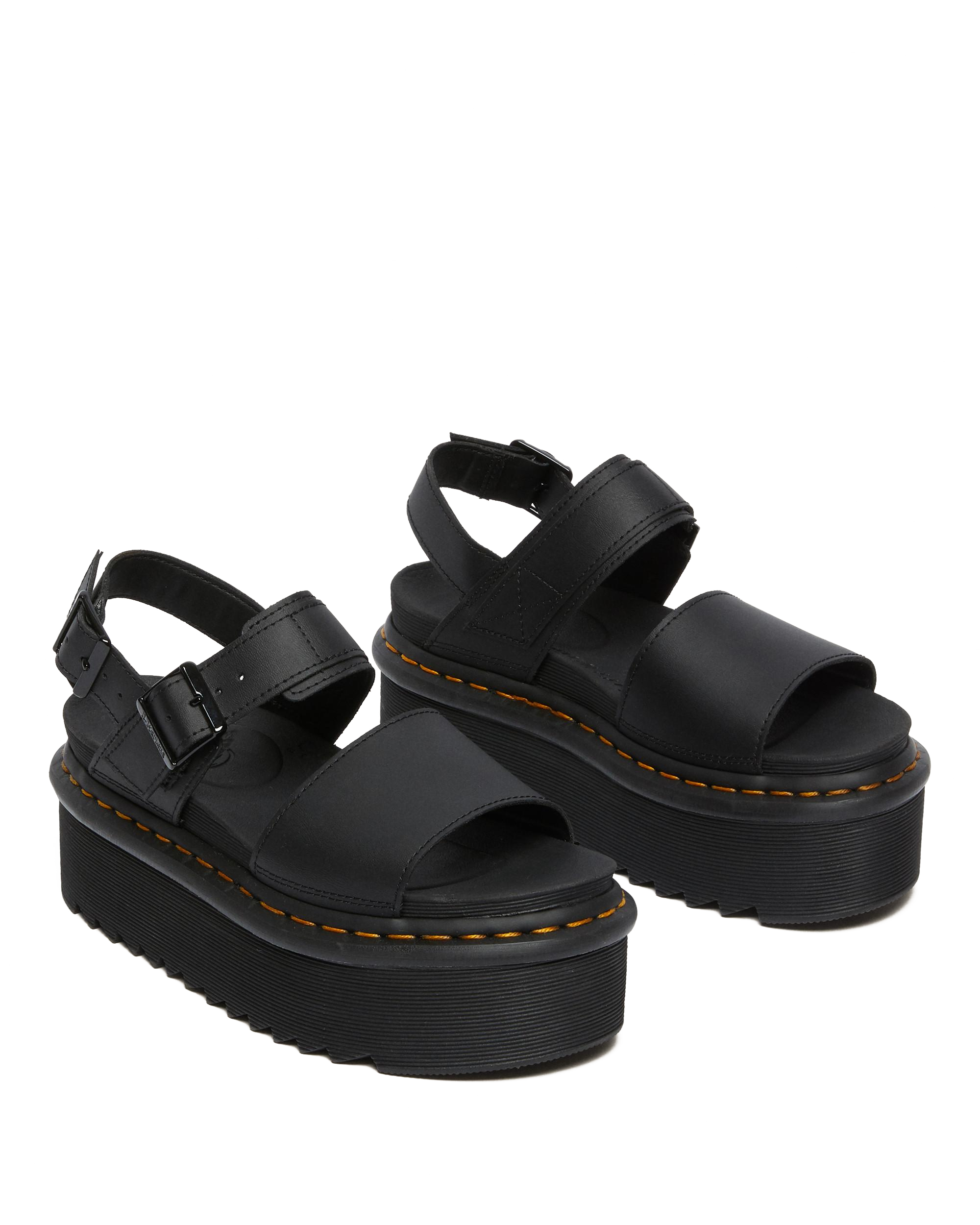 Voss Women's Leather Strap Platform Sandals