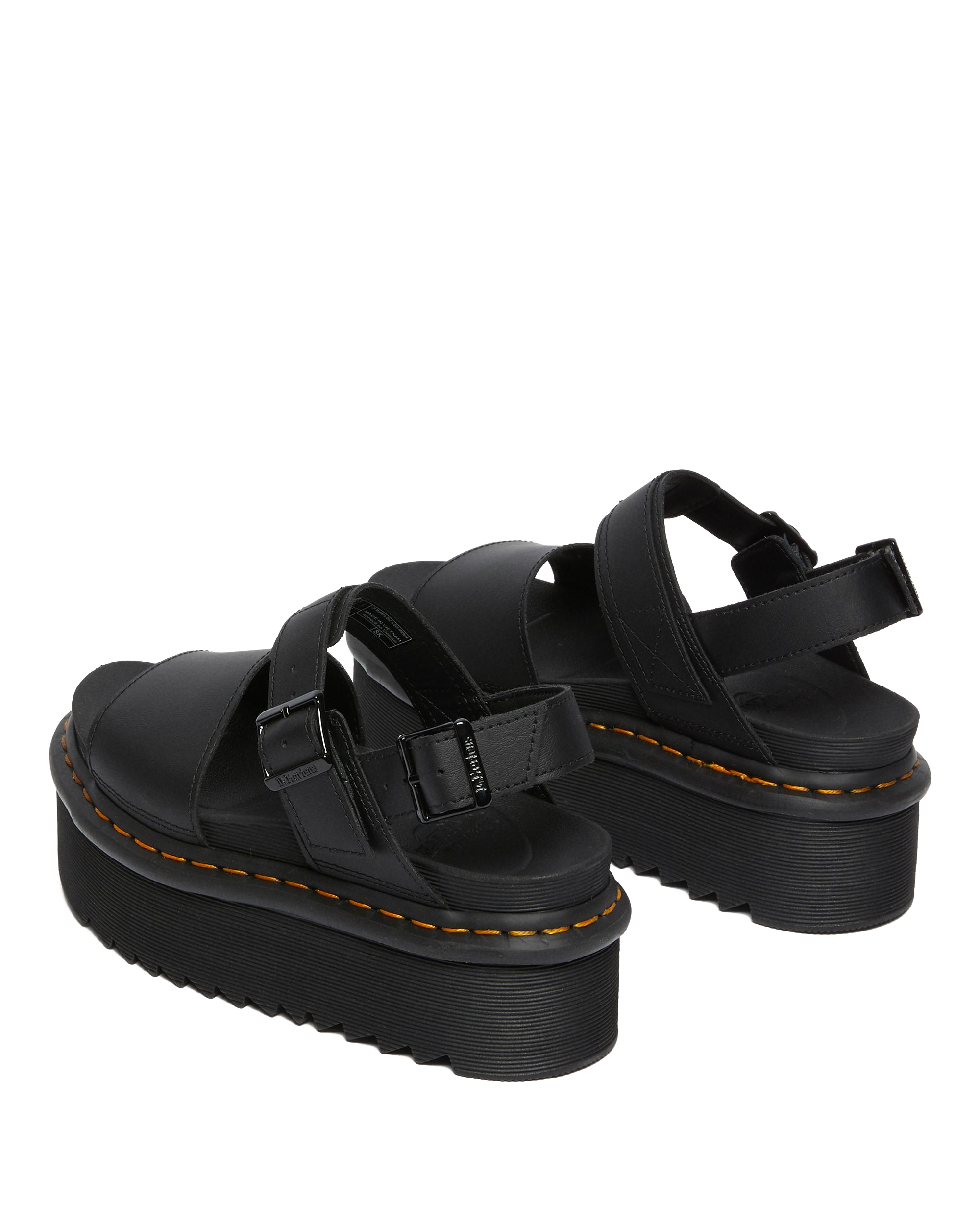 Voss Women's Leather Strap Platform Sandals