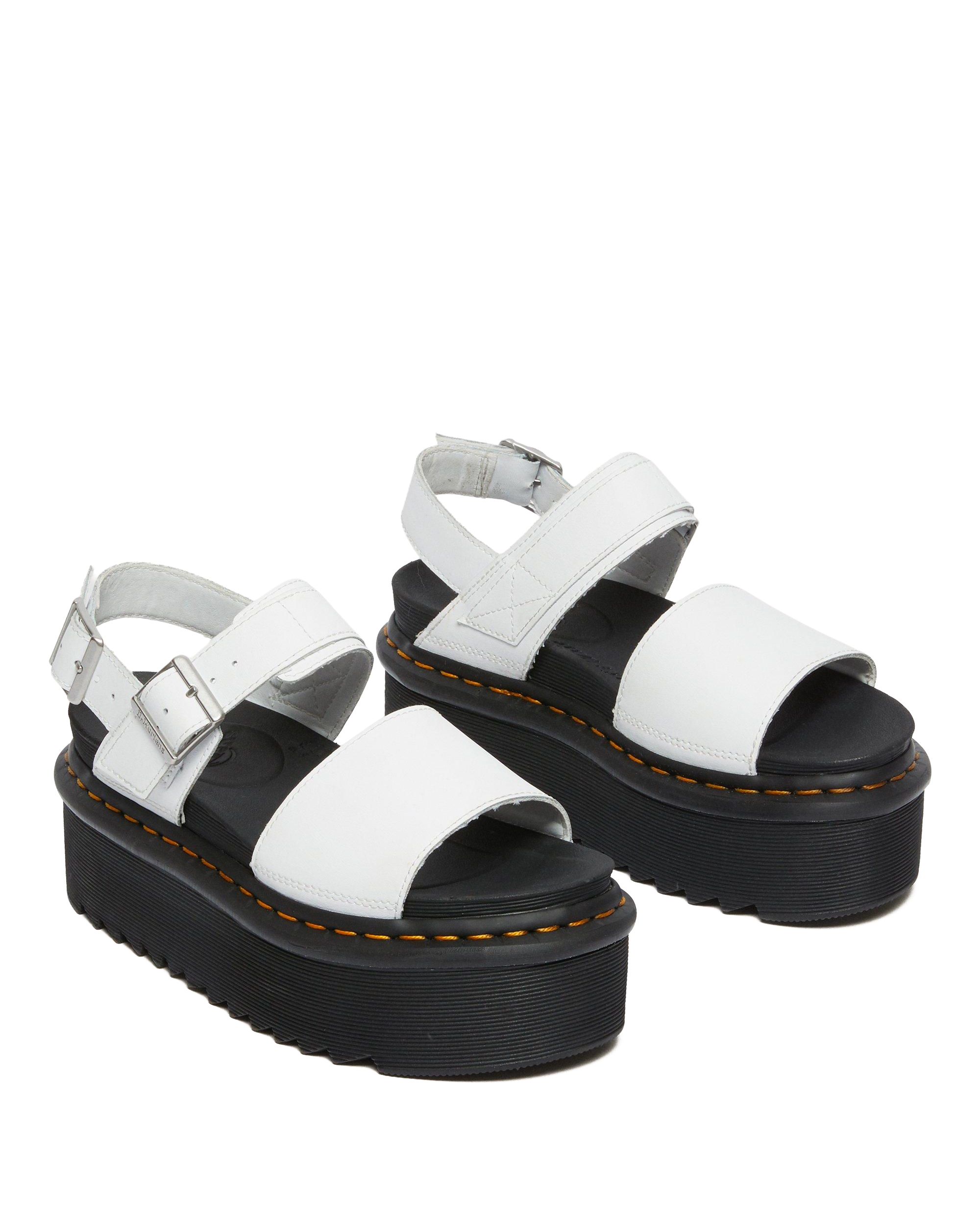 Voss Women's Leather Strap Platform Sandals