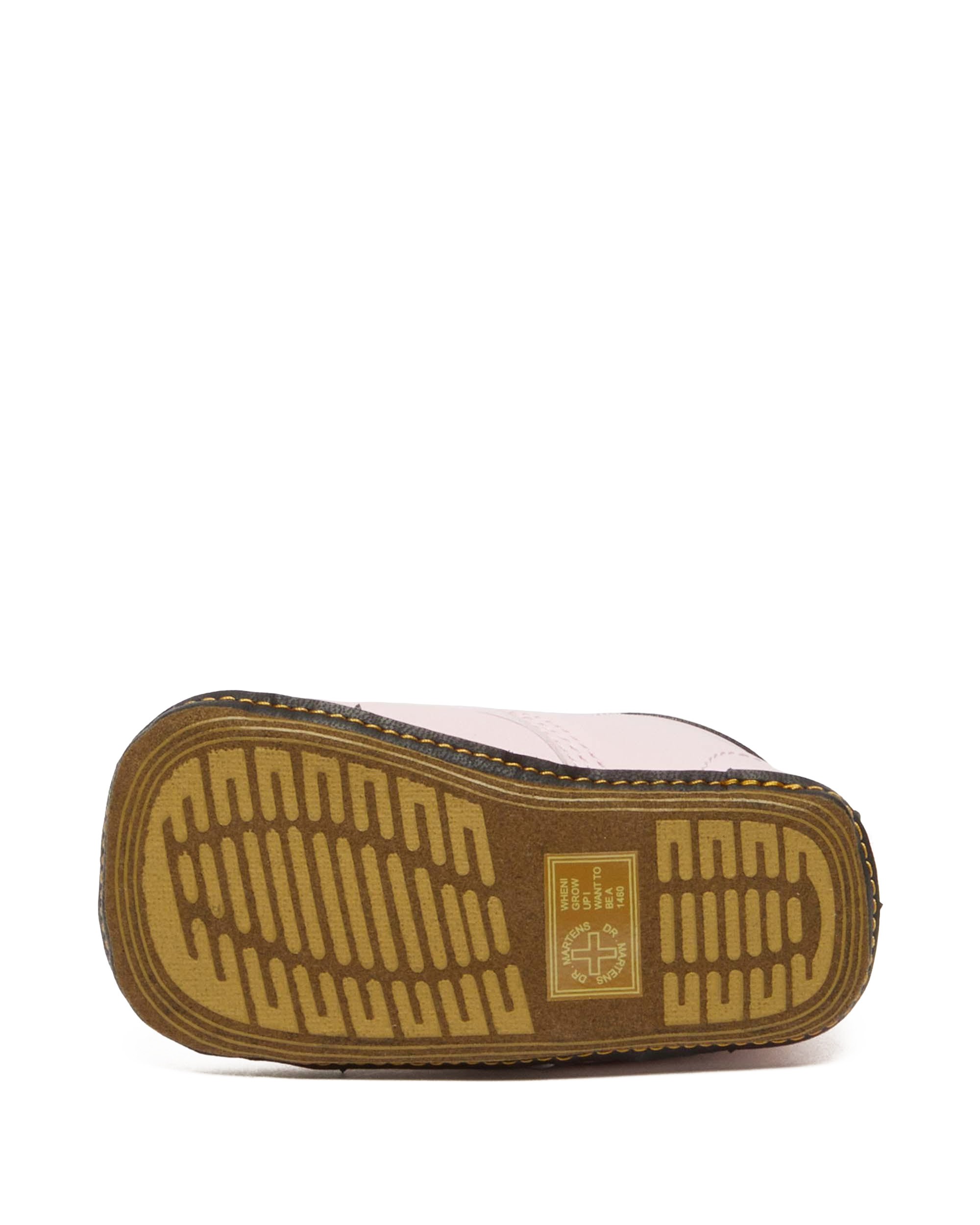 Newborn 1460 Auburn Leather Booties