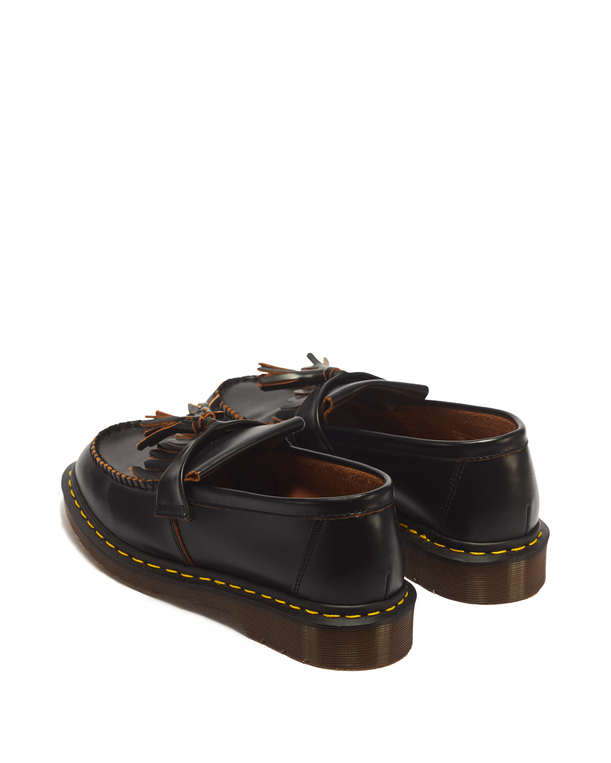 Adrian Made in England Quilon Leather Tassel Loafers