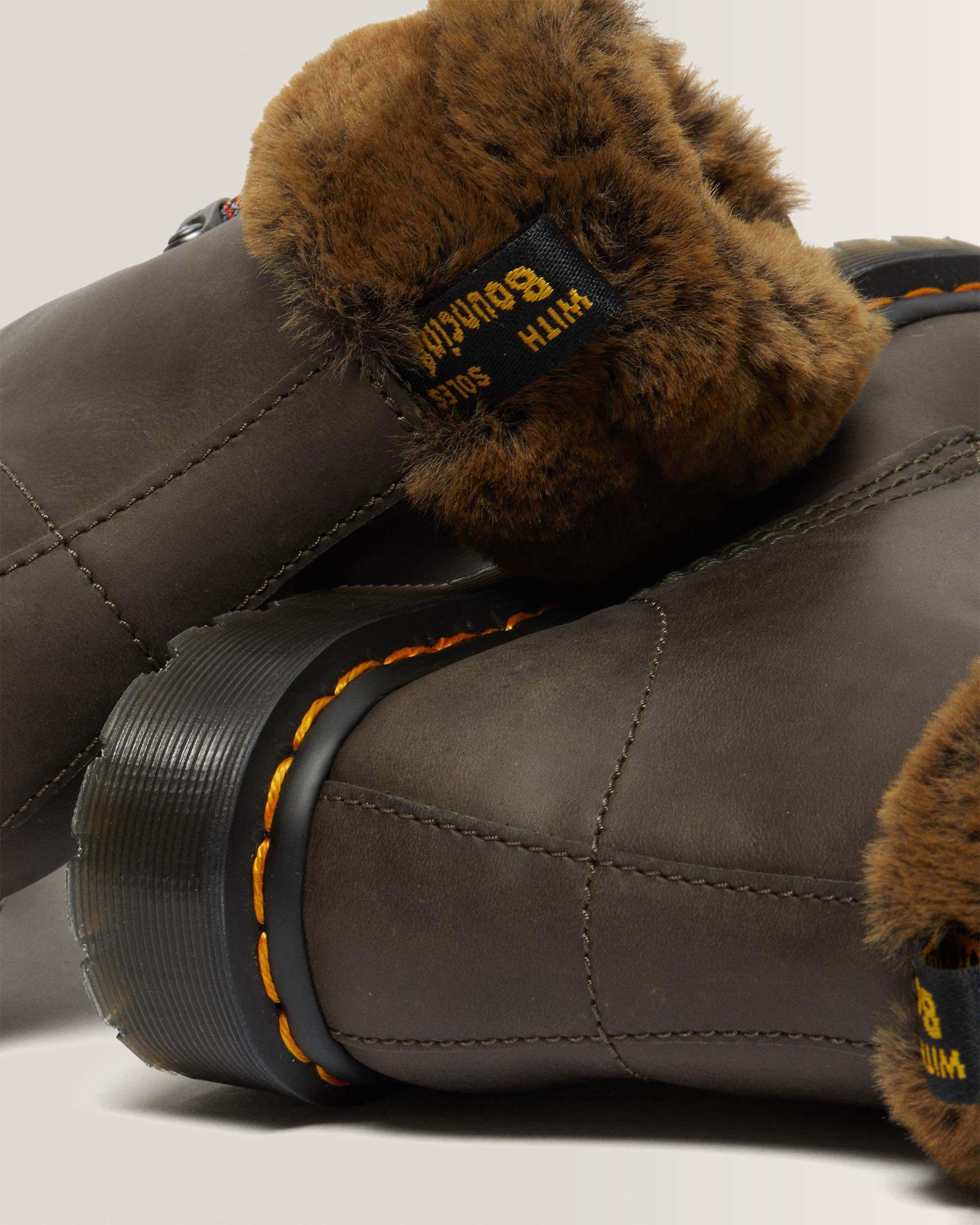 1460 Serena Collar Faux Fur Lined Lace Up Boots